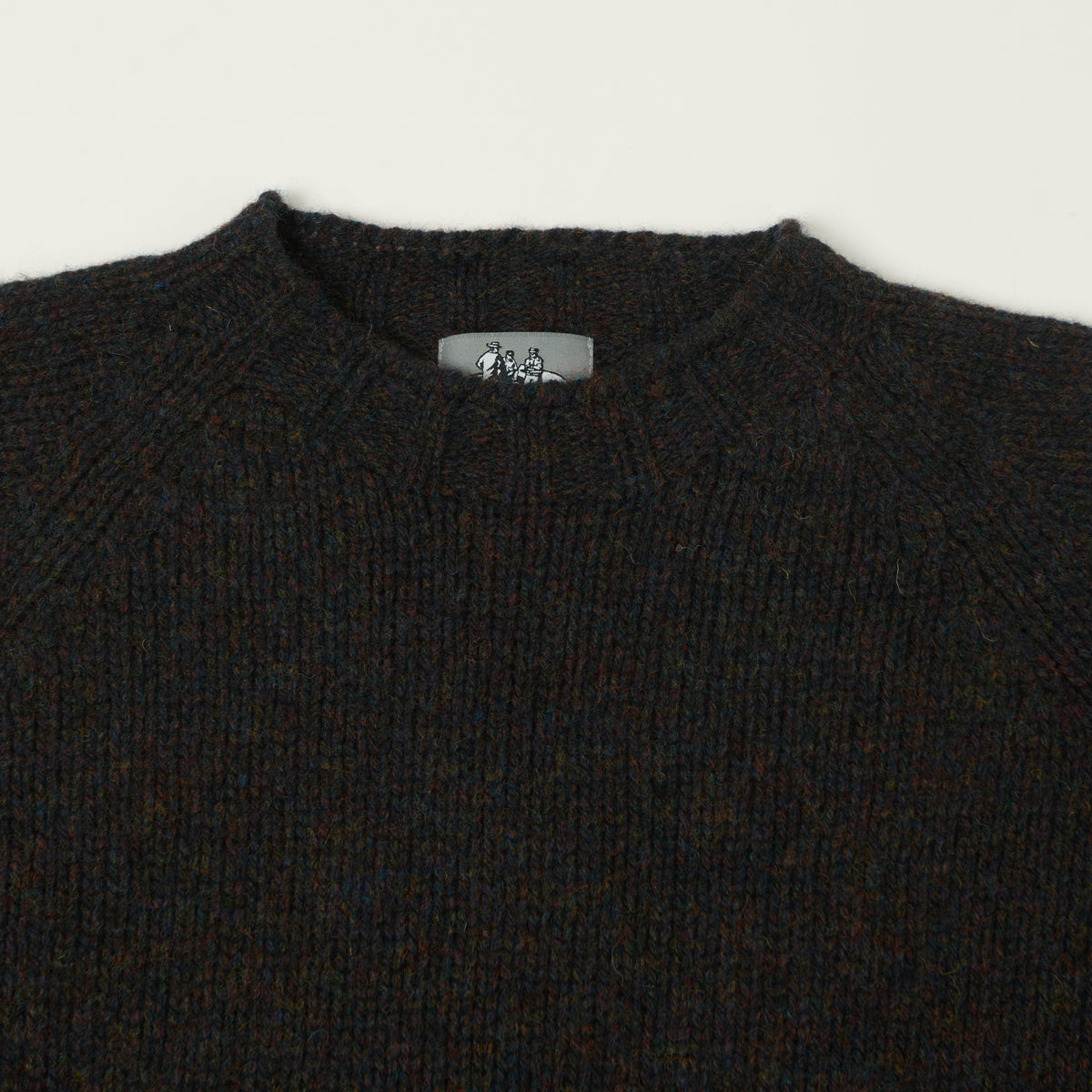 Smith Sato Suzuki 'Takayama' Brushed Lambswool Jumper - Cave Grey