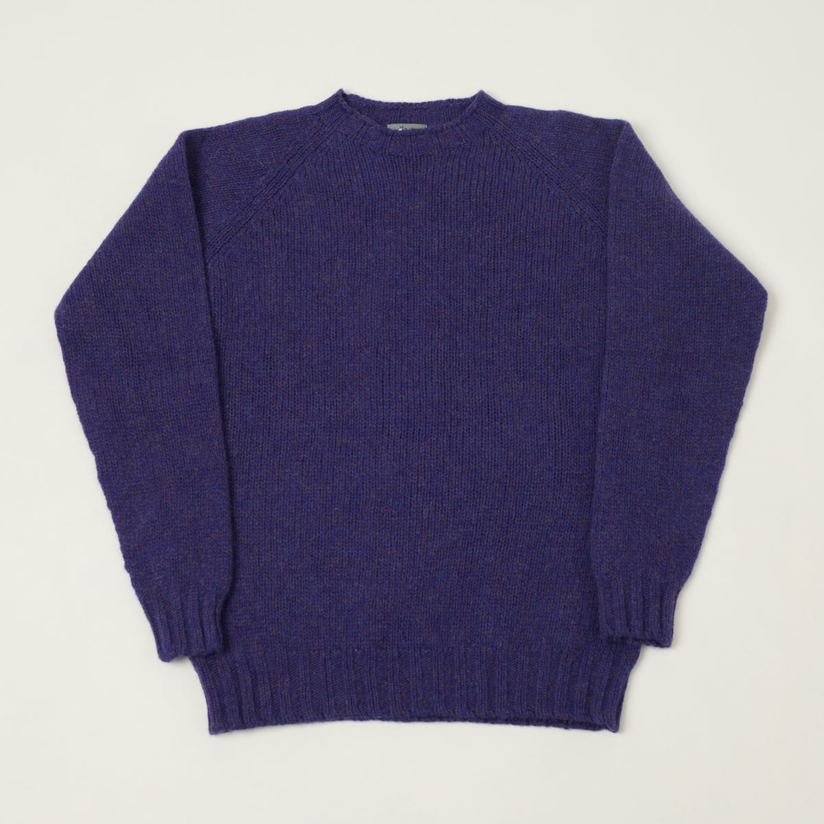Smith Sato Suzuki 'Takayama' Brushed Lambswool Jumper - Fig Purple
