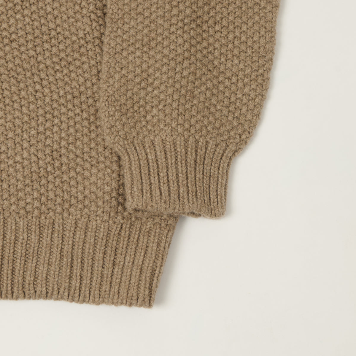 Smith Sato Suzuki 'Toyama' Lambswool Jumper - Shepherd Brown