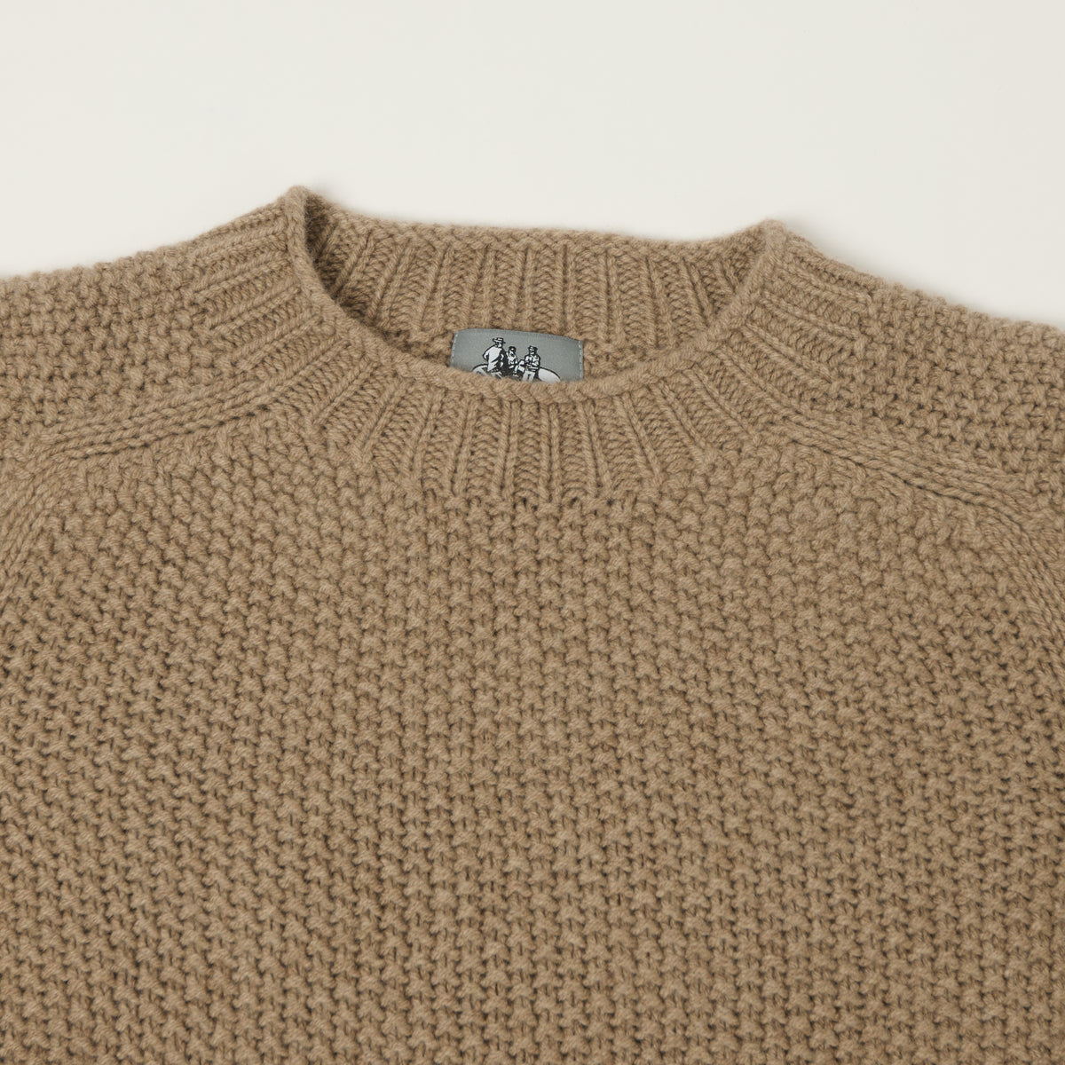 Smith Sato Suzuki 'Toyama' Lambswool Jumper - Shepherd Brown