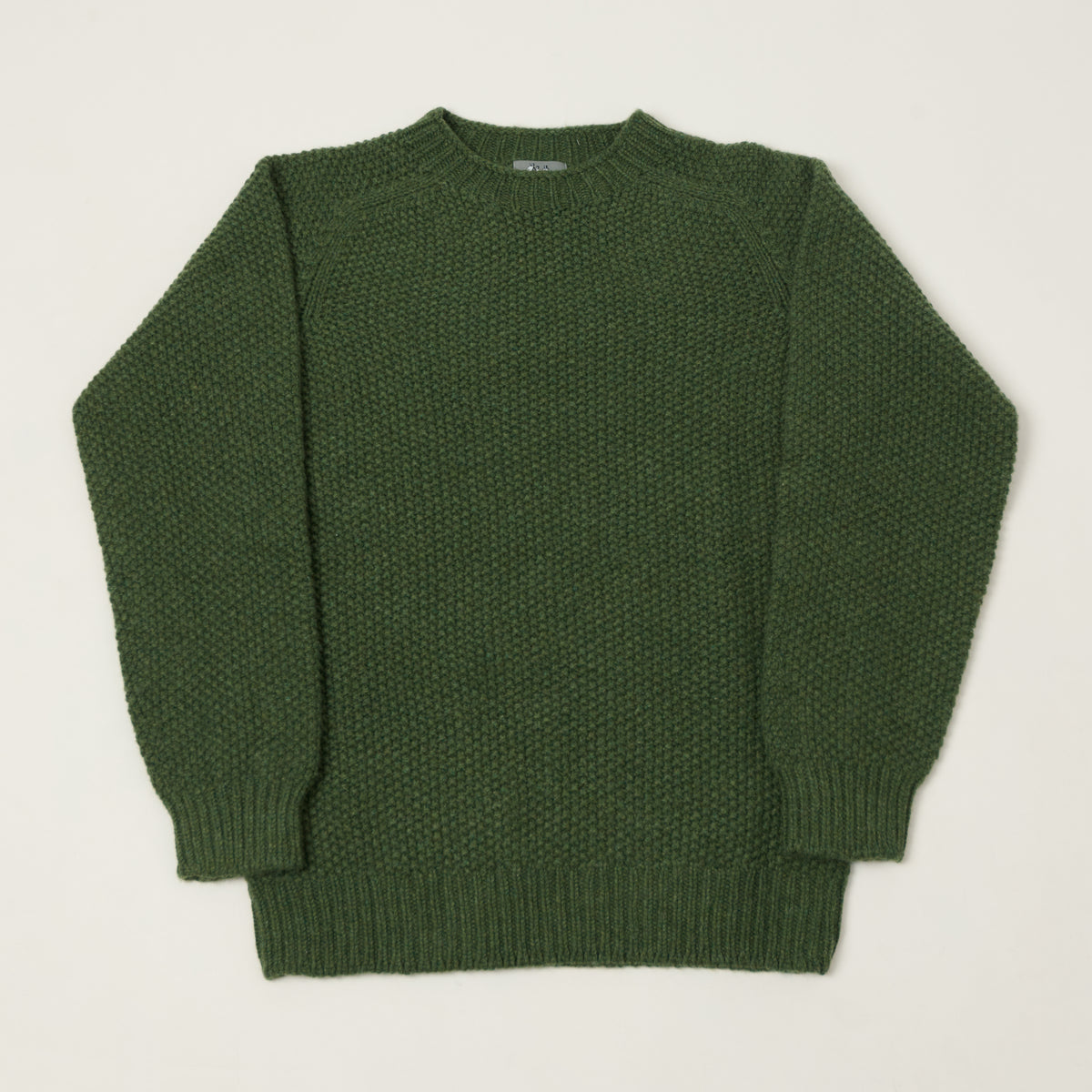 Smith Sato Suzuki 'Toyama' Lambswool Jumper - Bottle Green