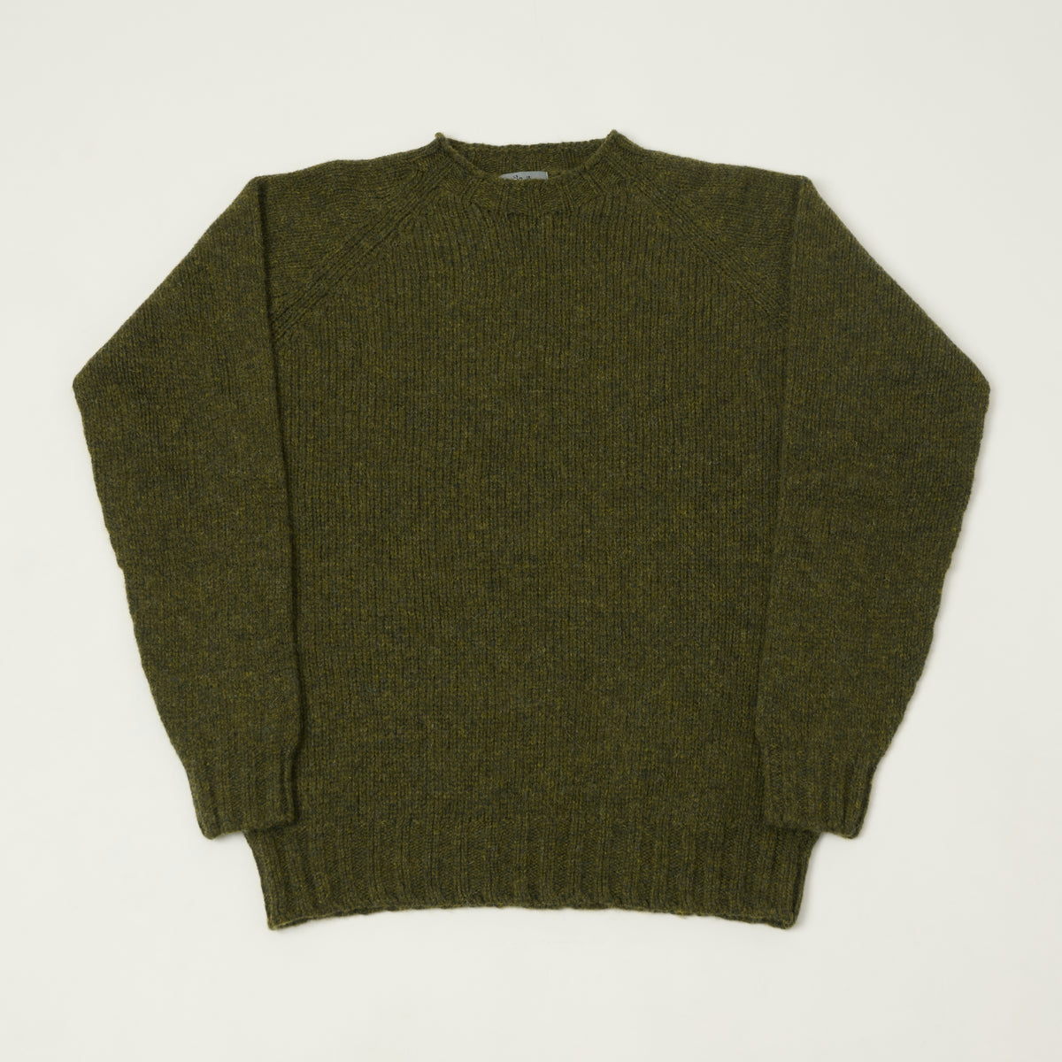 Smith Sato Suzuki 'Takayama' Brushed Lambswool Jumper - Highland Green
