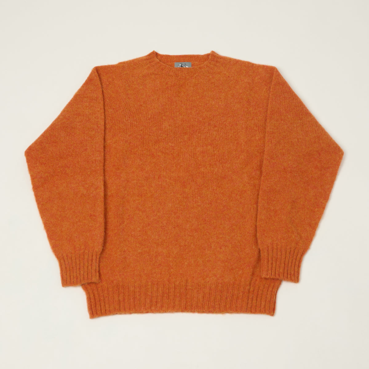 Smith Sato Suzuki 'Kobe' Brushed Saddle Shoulder Jumper - Fox Orange