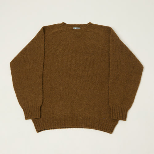 Smith Sato Suzuki 'Kobe' Brushed Saddle Shoulder Jumper - Tobacco Brown