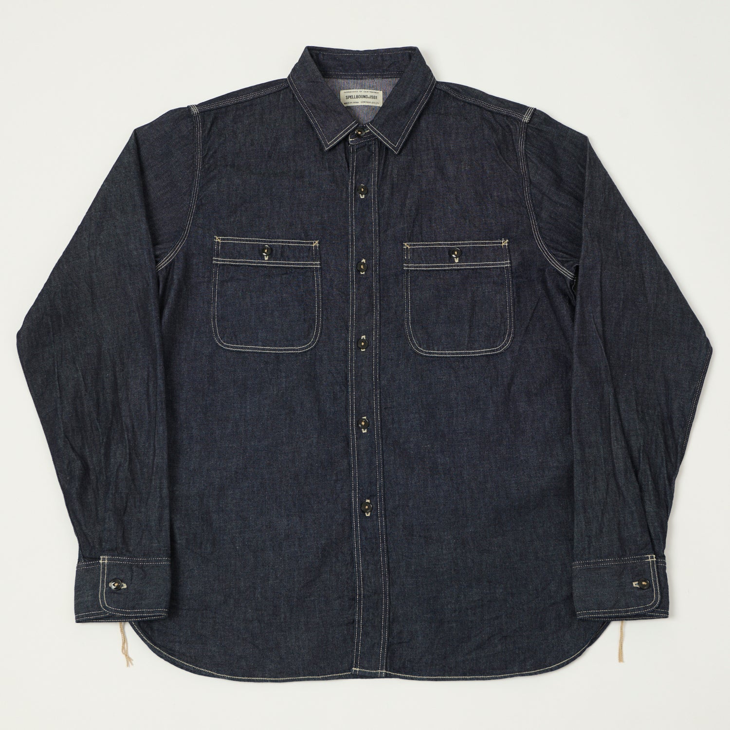 Spellbound Authentic 6oz Denim Work Shirt - One Wash