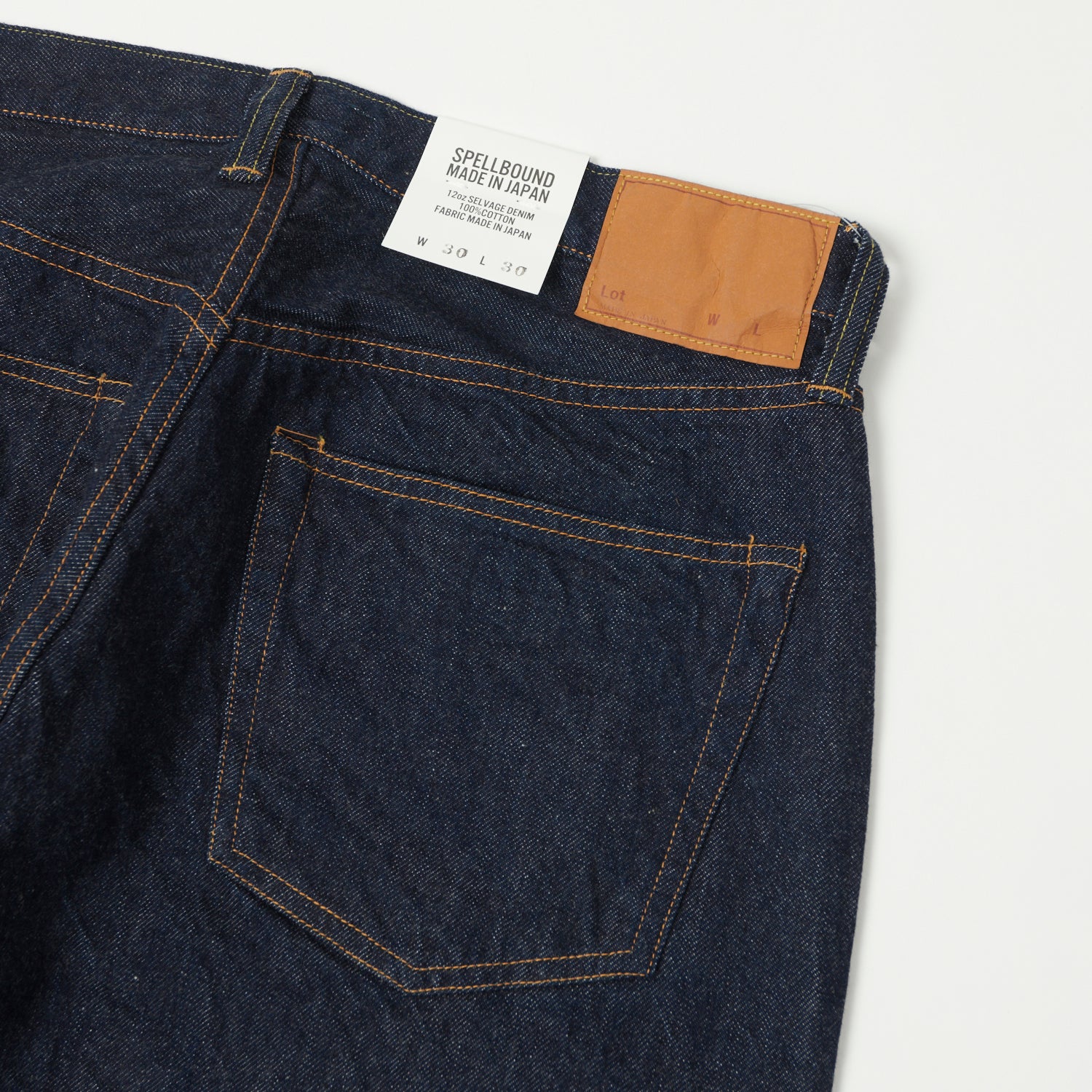 Spellbound 214C 12oz Extra Wide Straight Jean - One Wash