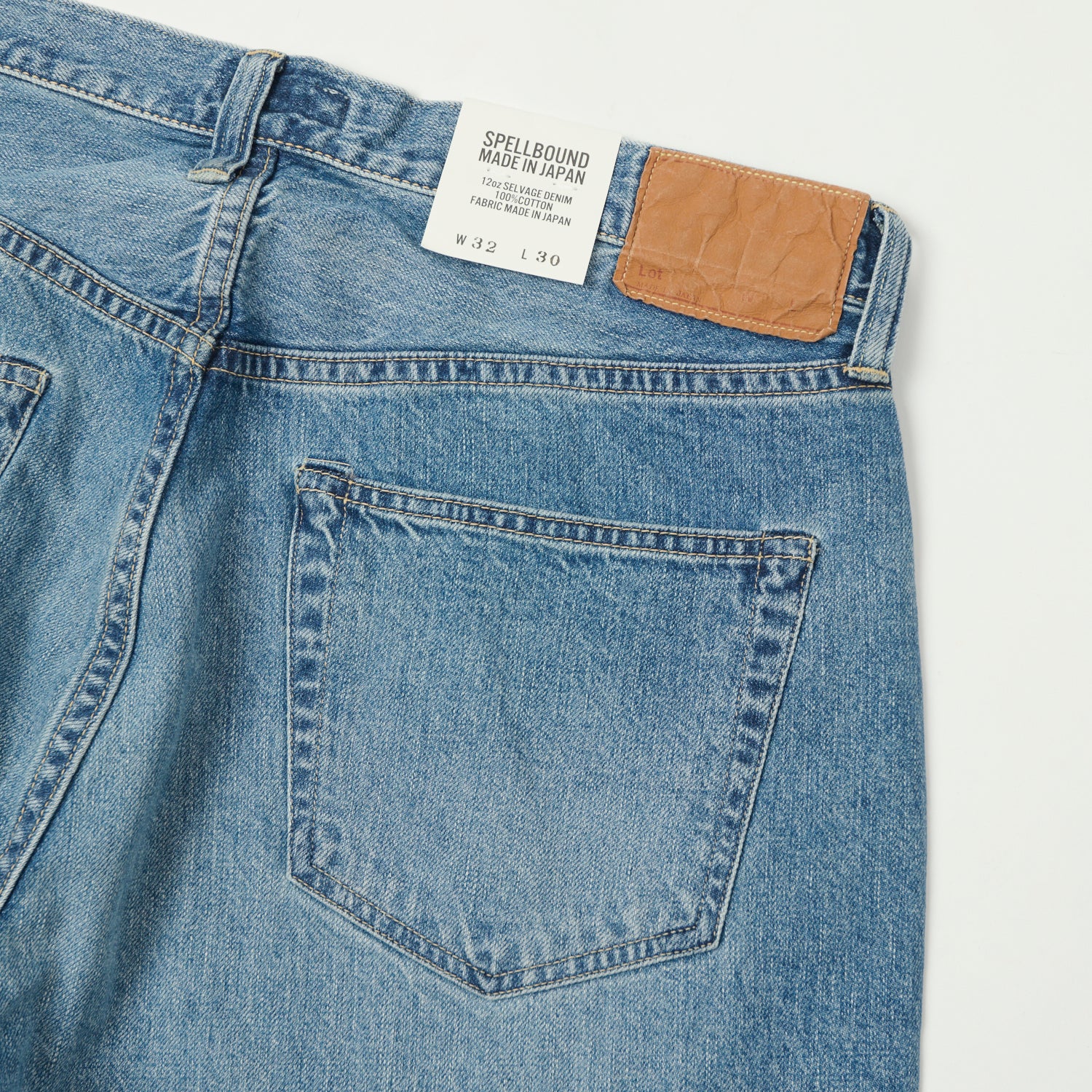 Spellbound 215C 12oz Wide Straight Jean - Blast Wash