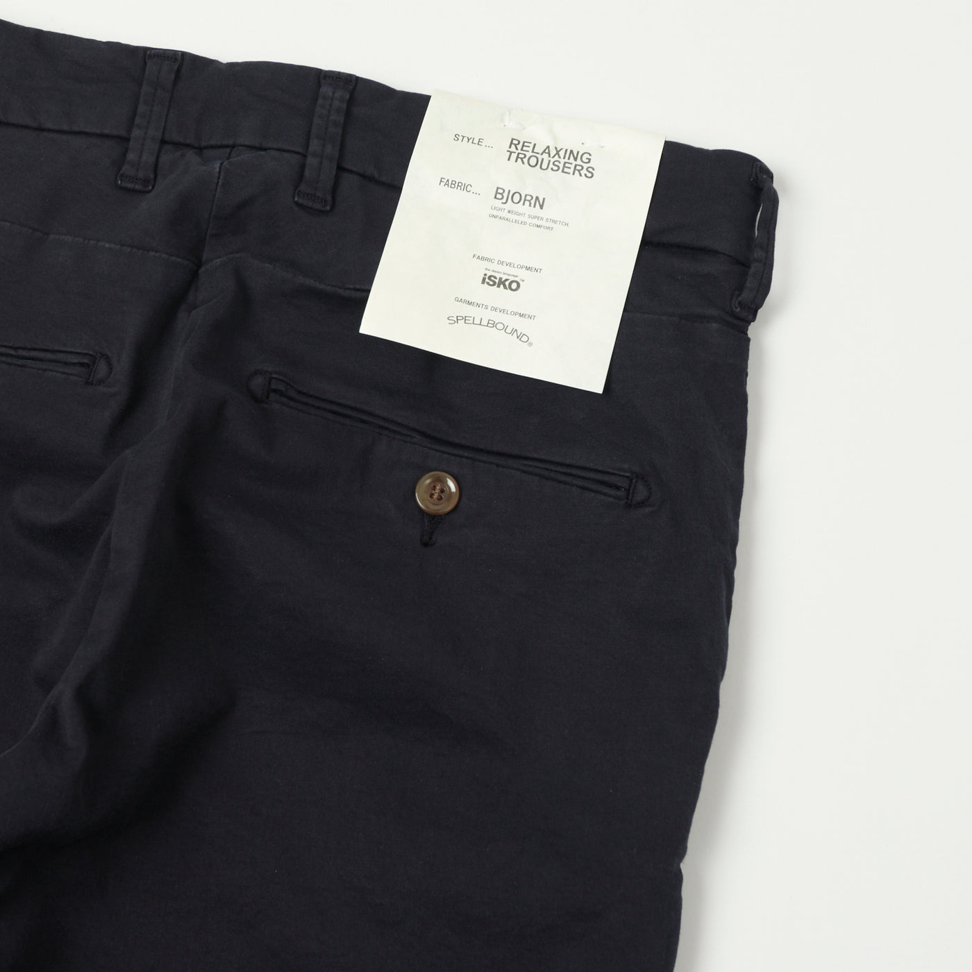 Spellbound Slim Tapered Stretch Chino - Dark Navy