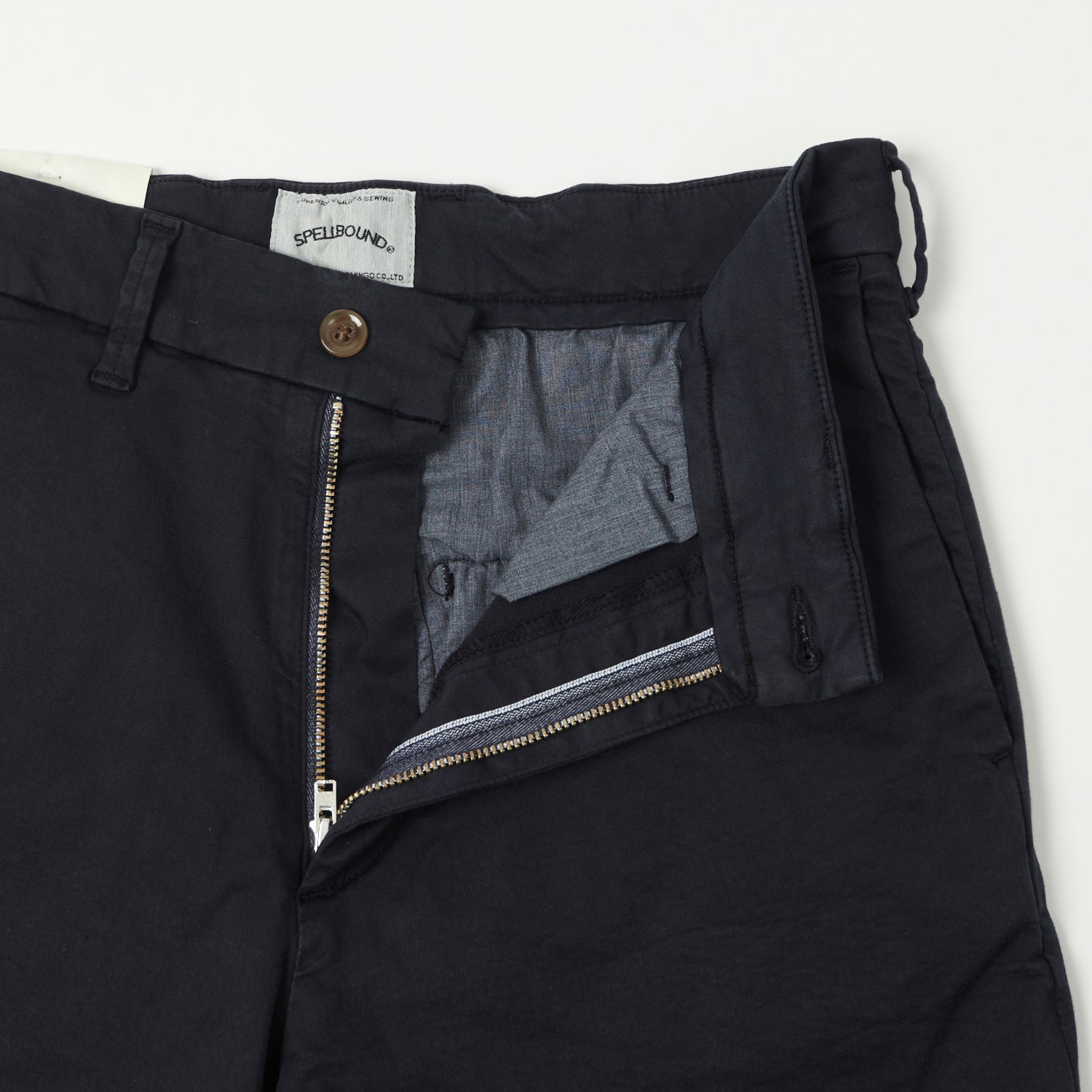 Spellbound Slim Tapered Stretch Chino - Dark Navy