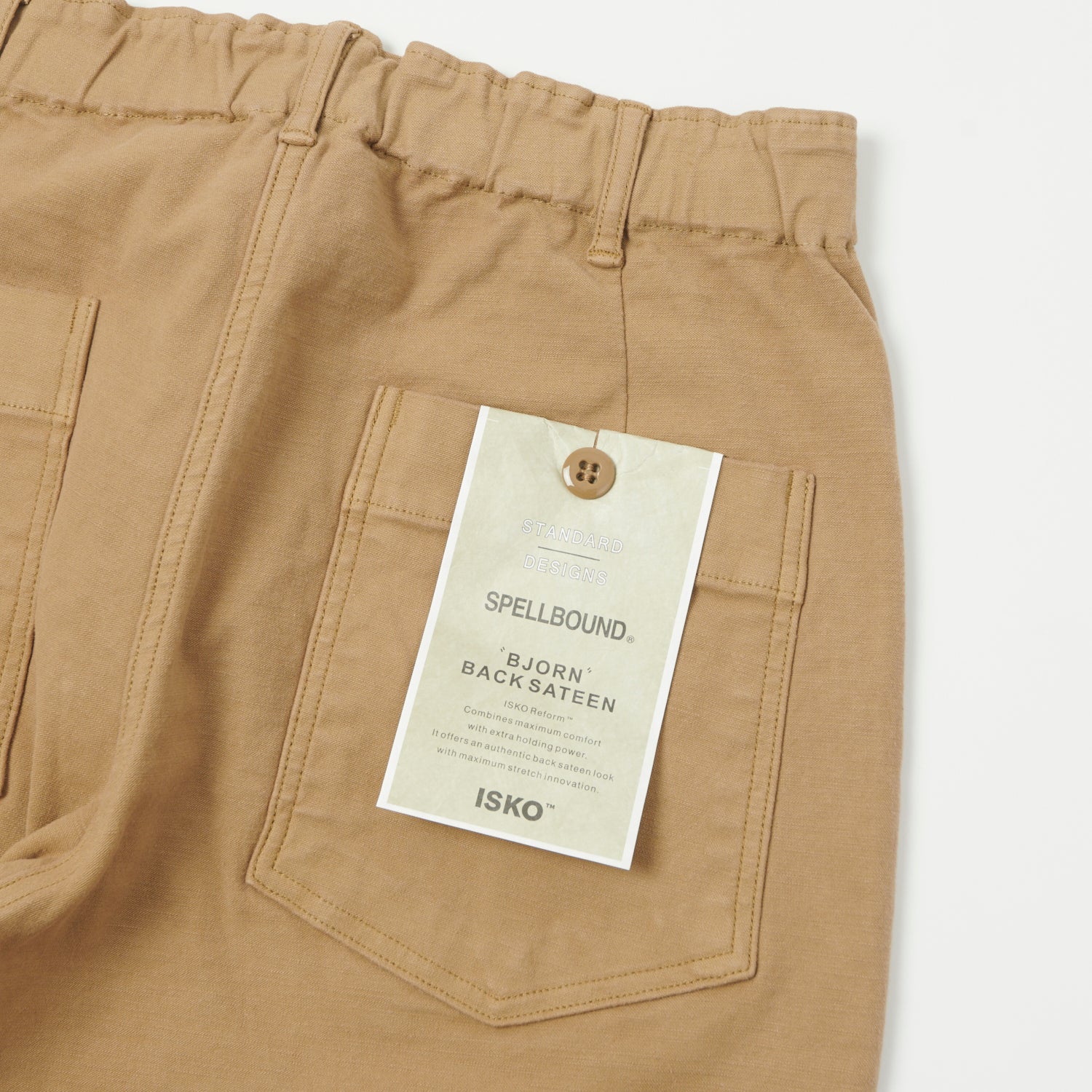 Spellbound Stretch Work Pant - Khaki Beige