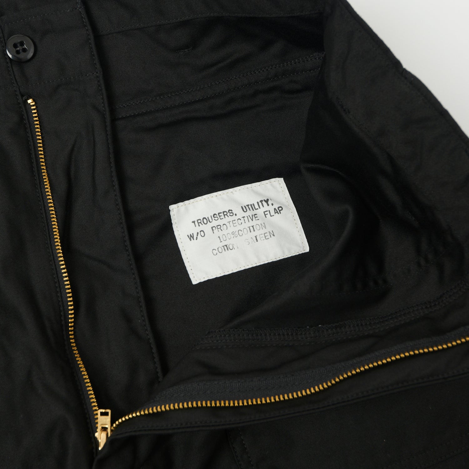 Spellbound Tapered Utility Trouser - Black