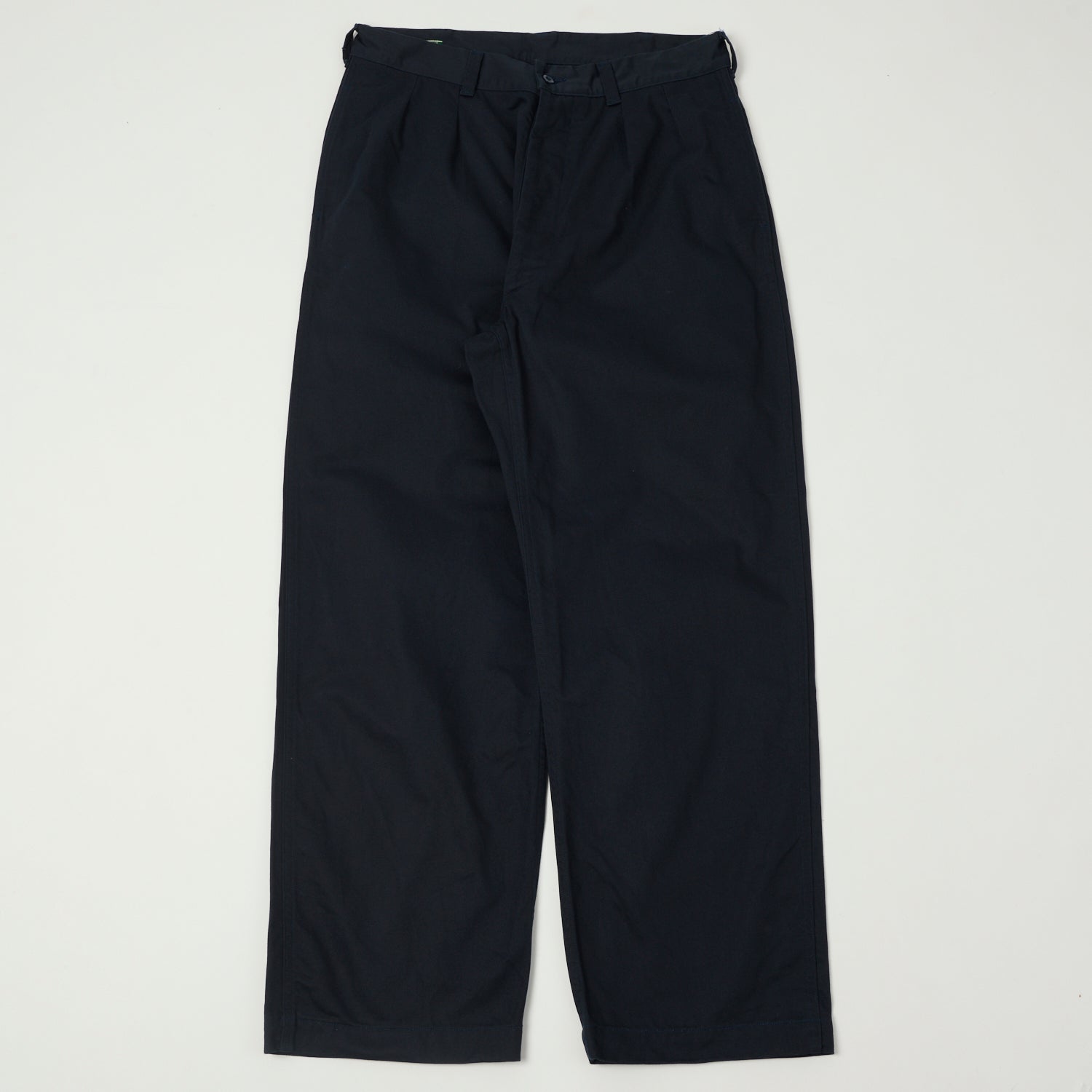 Spellbound Double Pleat French Trousers - Navy
