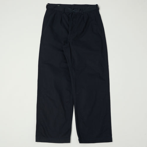 Spellbound Double Pleat French Trousers - Navy