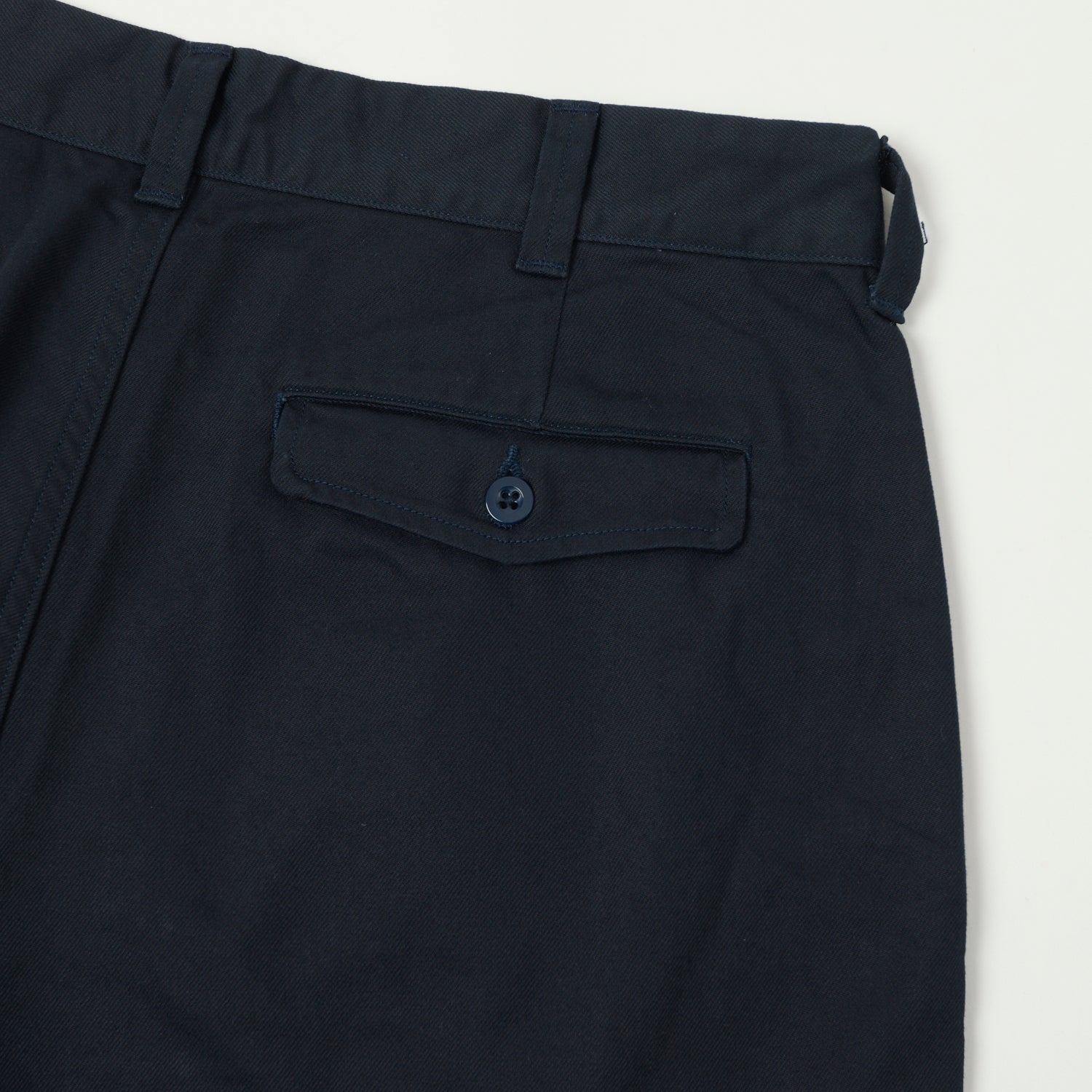 Spellbound Double Pleat French Trousers - Navy