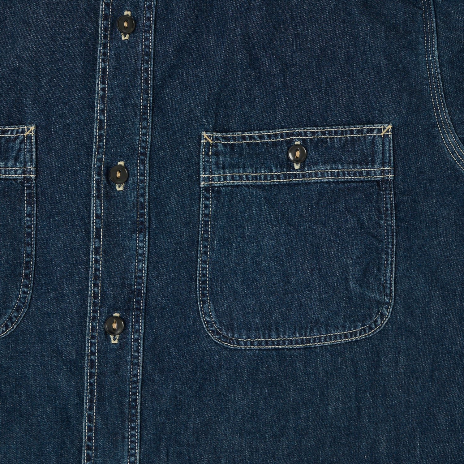 Spellbound Authentic 6oz Denim Work Shirt - Used Wash