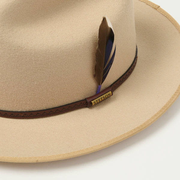 Stetson 3198113-7 Open Road Wool Hat - Beige