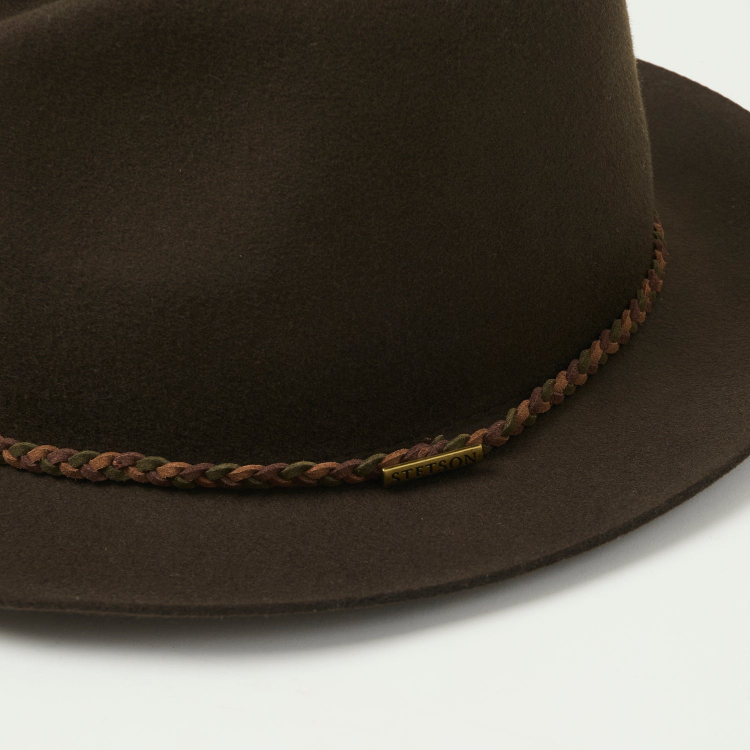 Stetson Davenport Traveller Fedora Hat - Olive