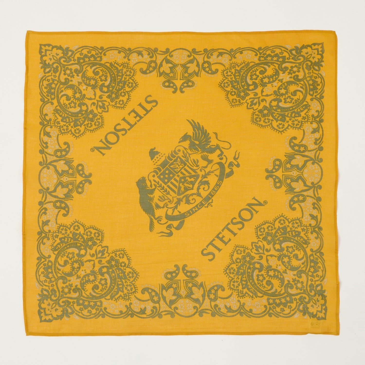 Stetson Cotton Bandana - Yellow