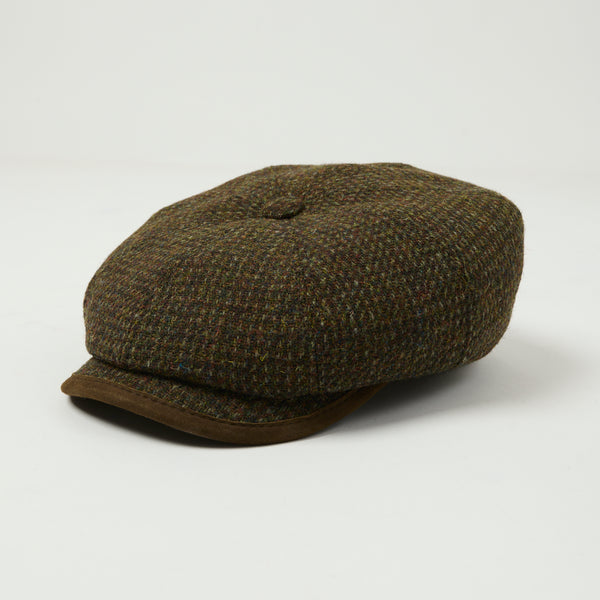 Stetson 6840814 Wool Flat Cap - Brown