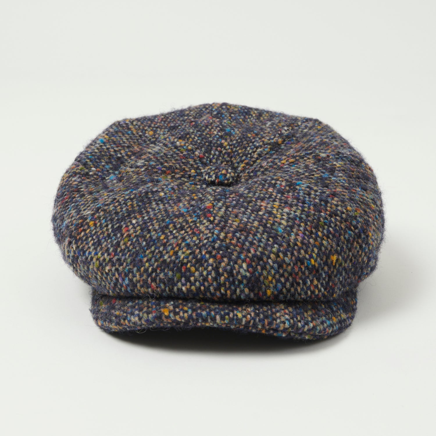Stetson Hatteras Donegal Tweed Flat Cap - Multi