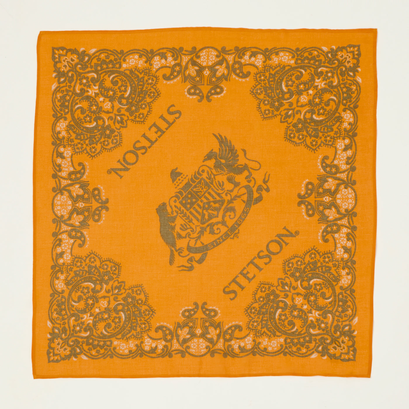 Stetson Cotton Bandana - Orange/Yellow