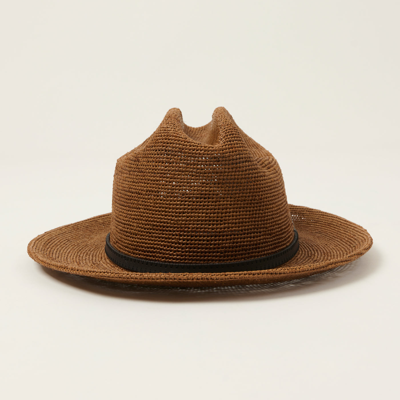 Stetson Crochet Raffia Western Hat - Hazel
