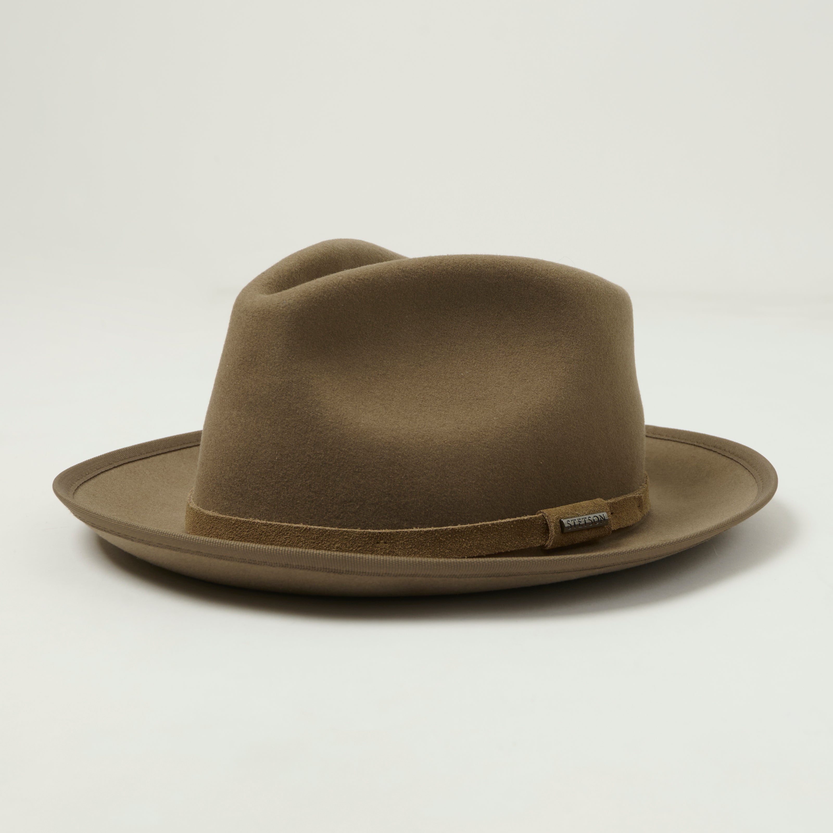 Stetson Wool/Cashmere Felt Fedora - Beige