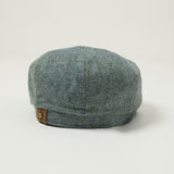 Stetson Hatteras Silk Herringbone - Blue Melange