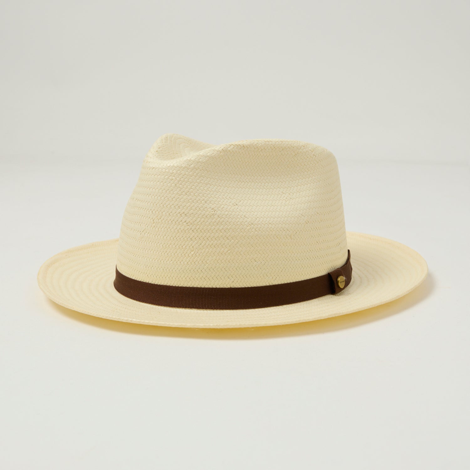 Stetson Fallkirk Toyo Straw Fedora Hat - White
