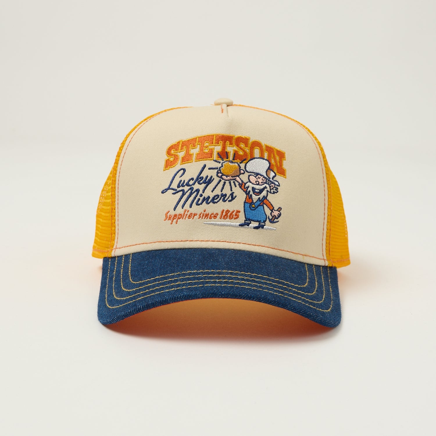 Stetson 'Lucky Miner' Trucker Cap