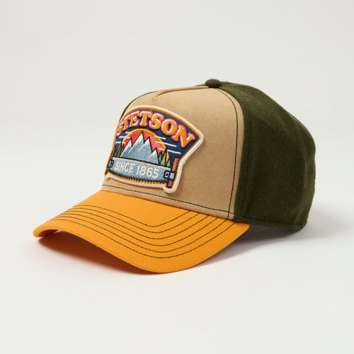 Stetson 'Hacksaw' Trucker Cap