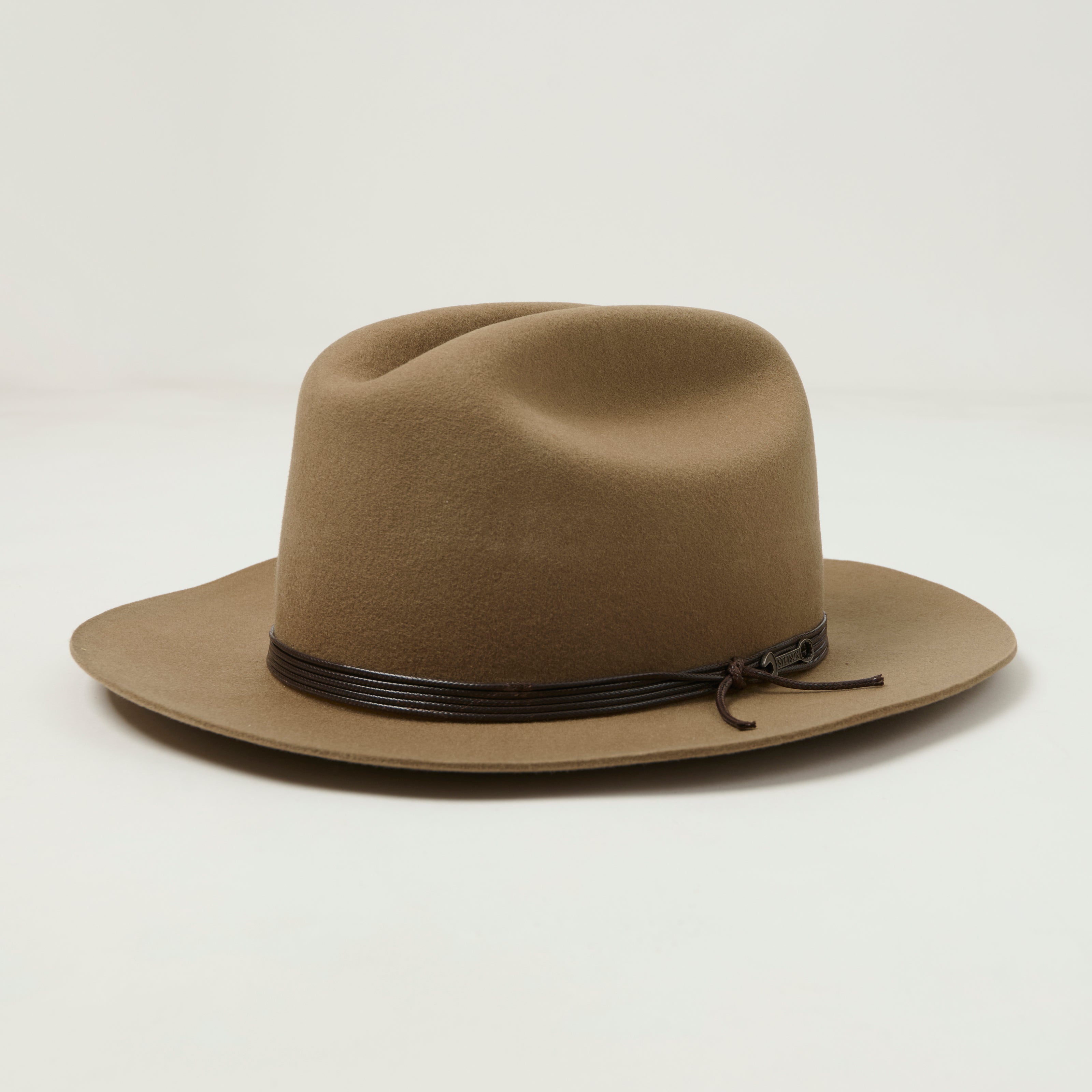 Stetson Wool Felt Western Hat - Beige