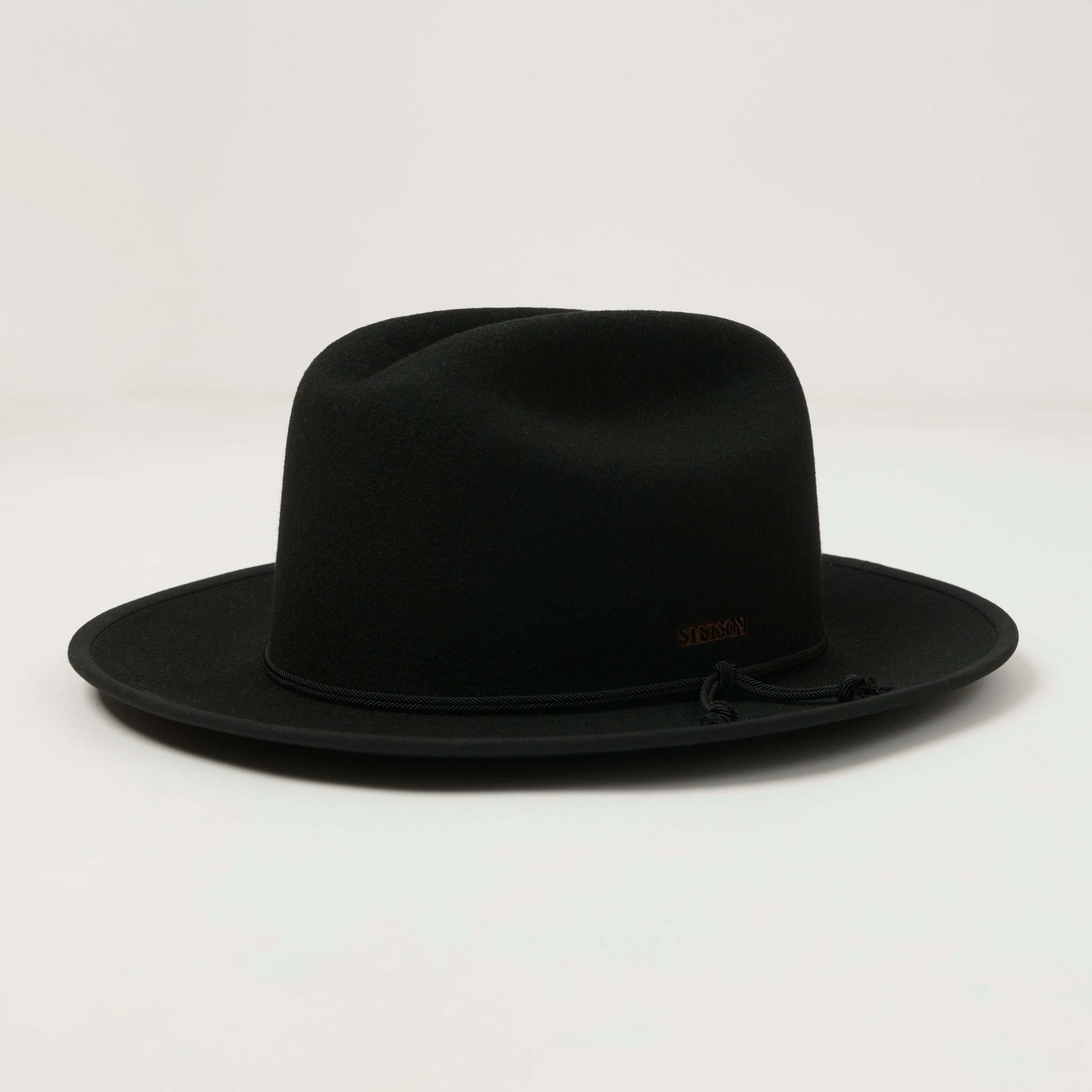 Stetson Wool Felt Western Hat - Black