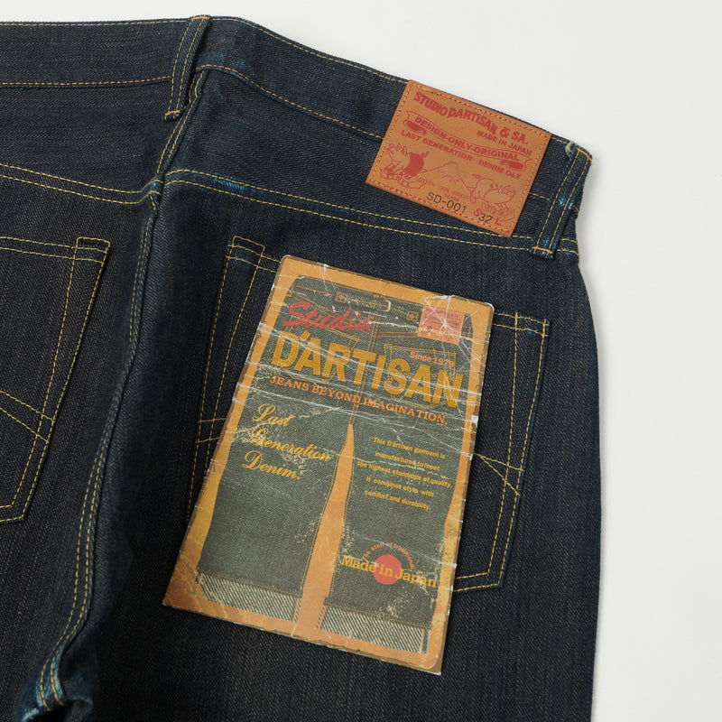 Studio D'artisan SD-001 Wide Straight Jeans - Raw | SON OF A STAG