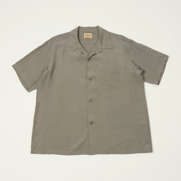 Style Eyes Short Sleeve Rayon Bowling Shirt - Grey – SON OF A STAG
