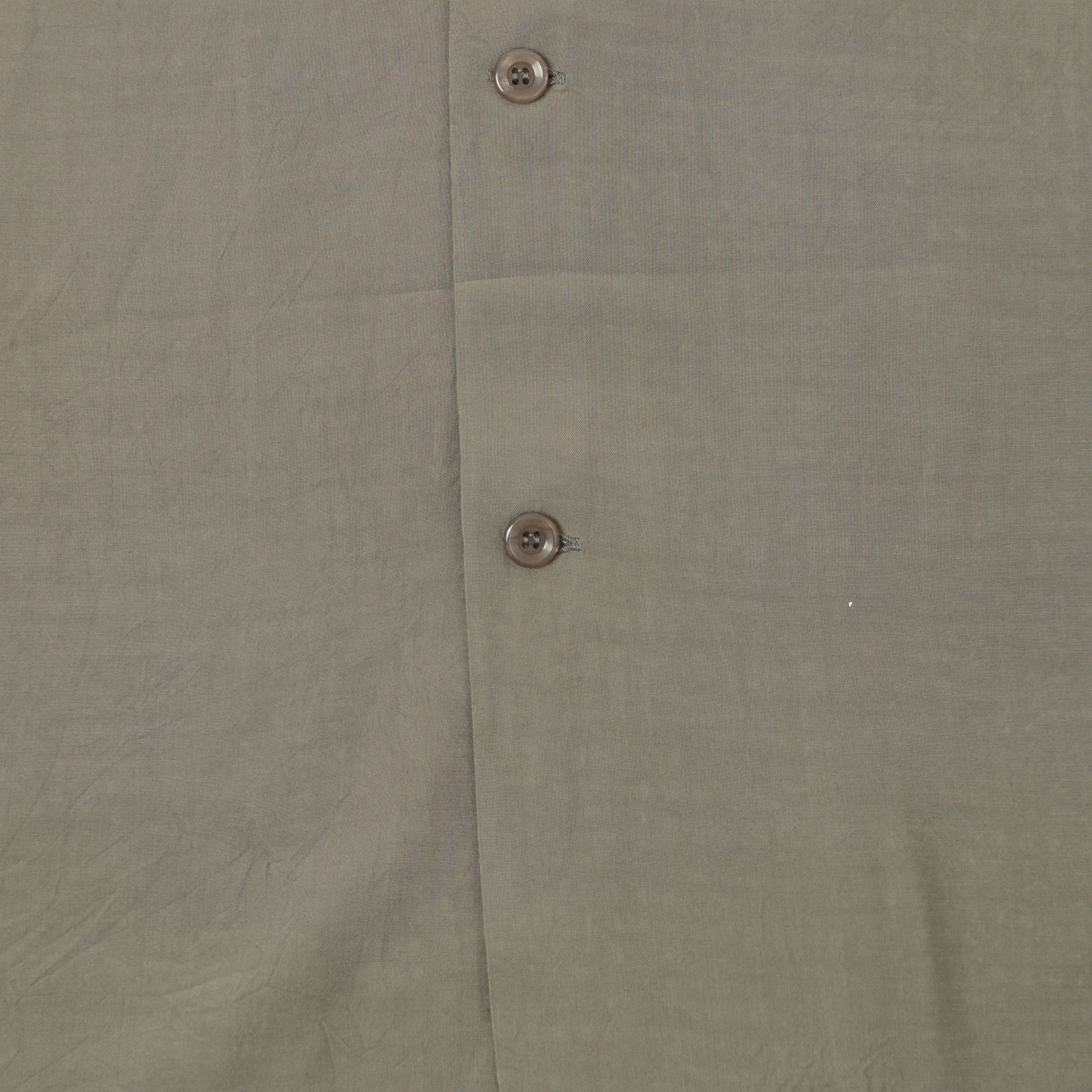 Style Eyes Short Sleeve Rayon Bowling Shirt - Grey
