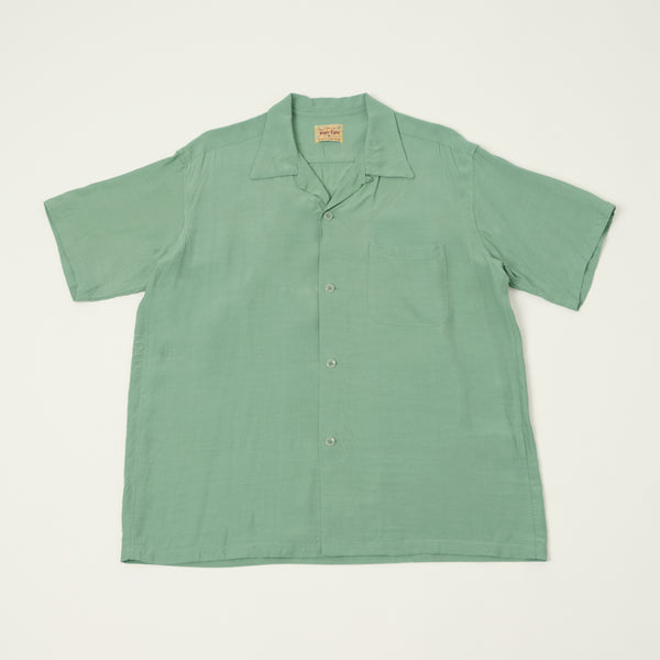 Style Eyes Short Sleeve Rayon Bowling Shirt - Mint Green – SON OF