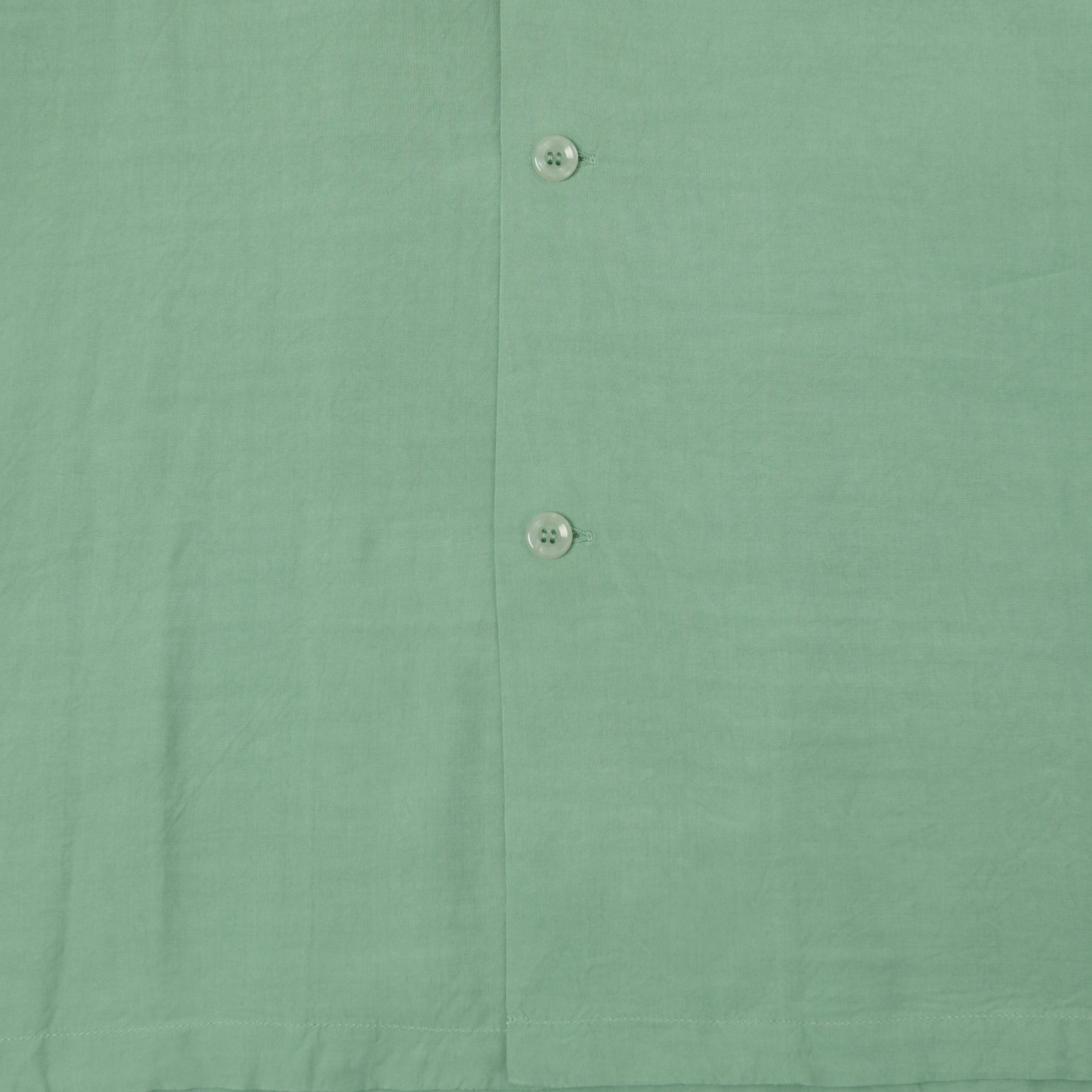 Style Eyes Short Sleeve Rayon Bowling Shirt - Mint Green