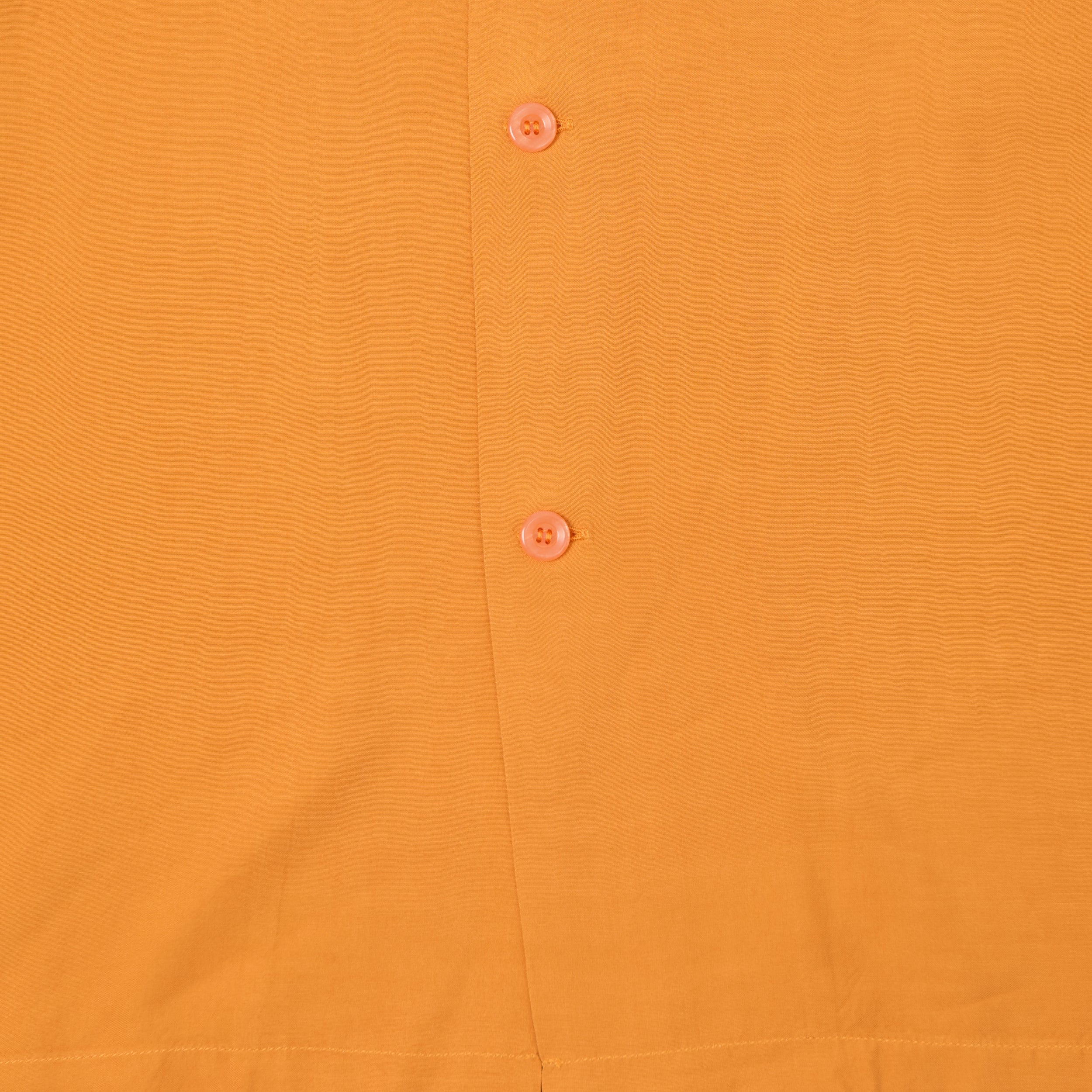 Style Eyes Short Sleeve Rayon Bowling Shirt - Orange