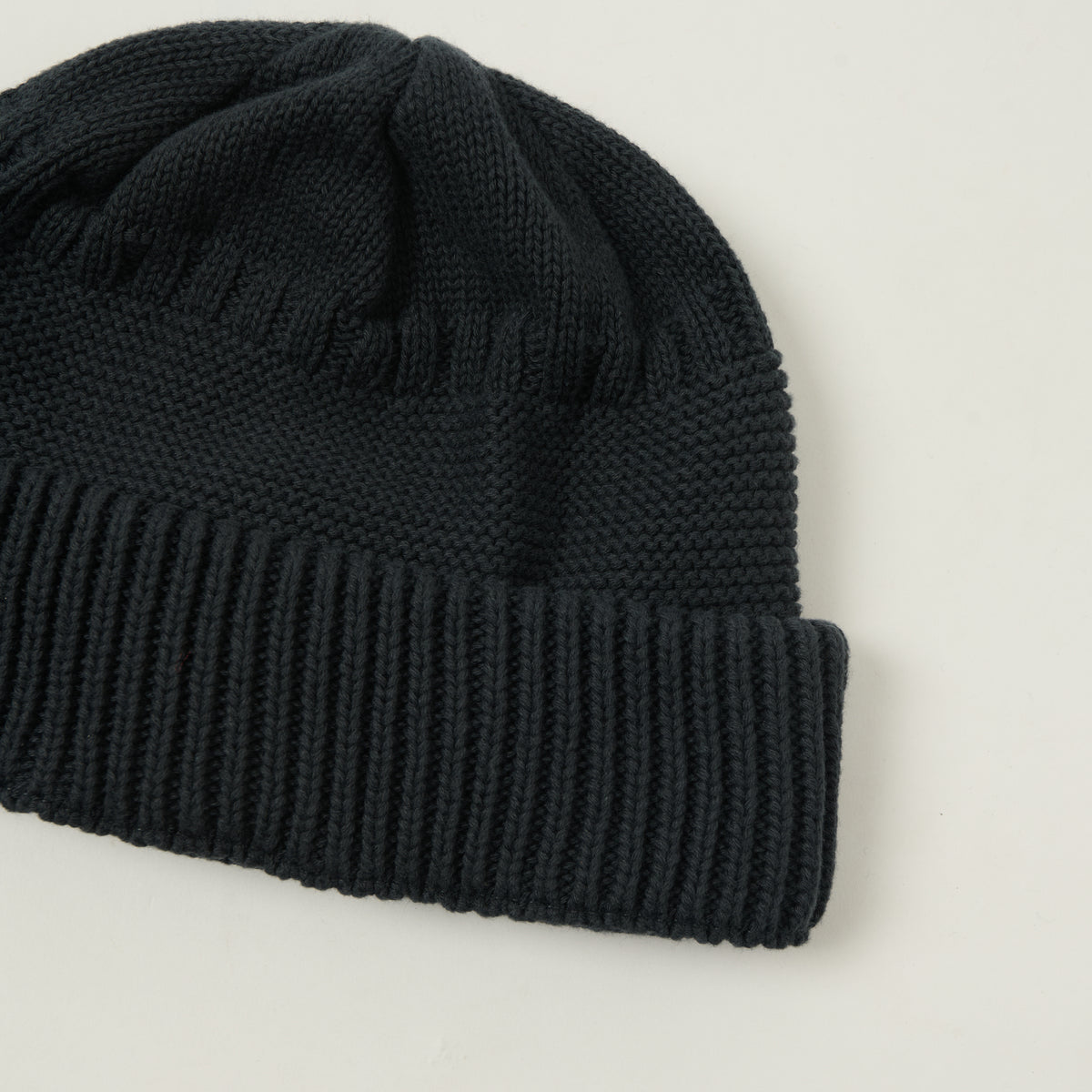 Sublime Cotton Knit Watch Cap - Grey
