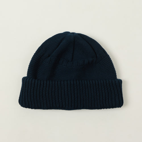 Sublime Cotton Knit Watch Cap - Navy