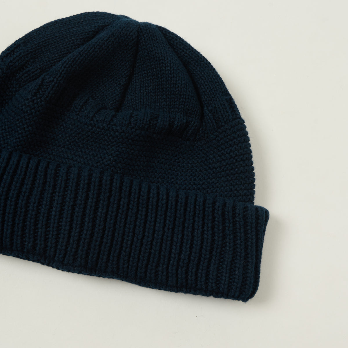 Sublime Cotton Knit Watch Cap - Navy