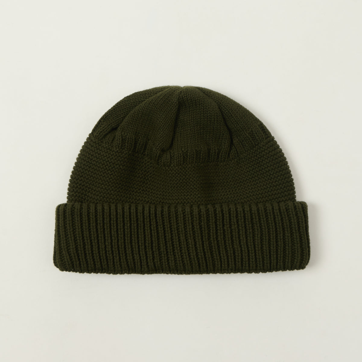 Sublime Cotton Knit Watch Cap - Olive