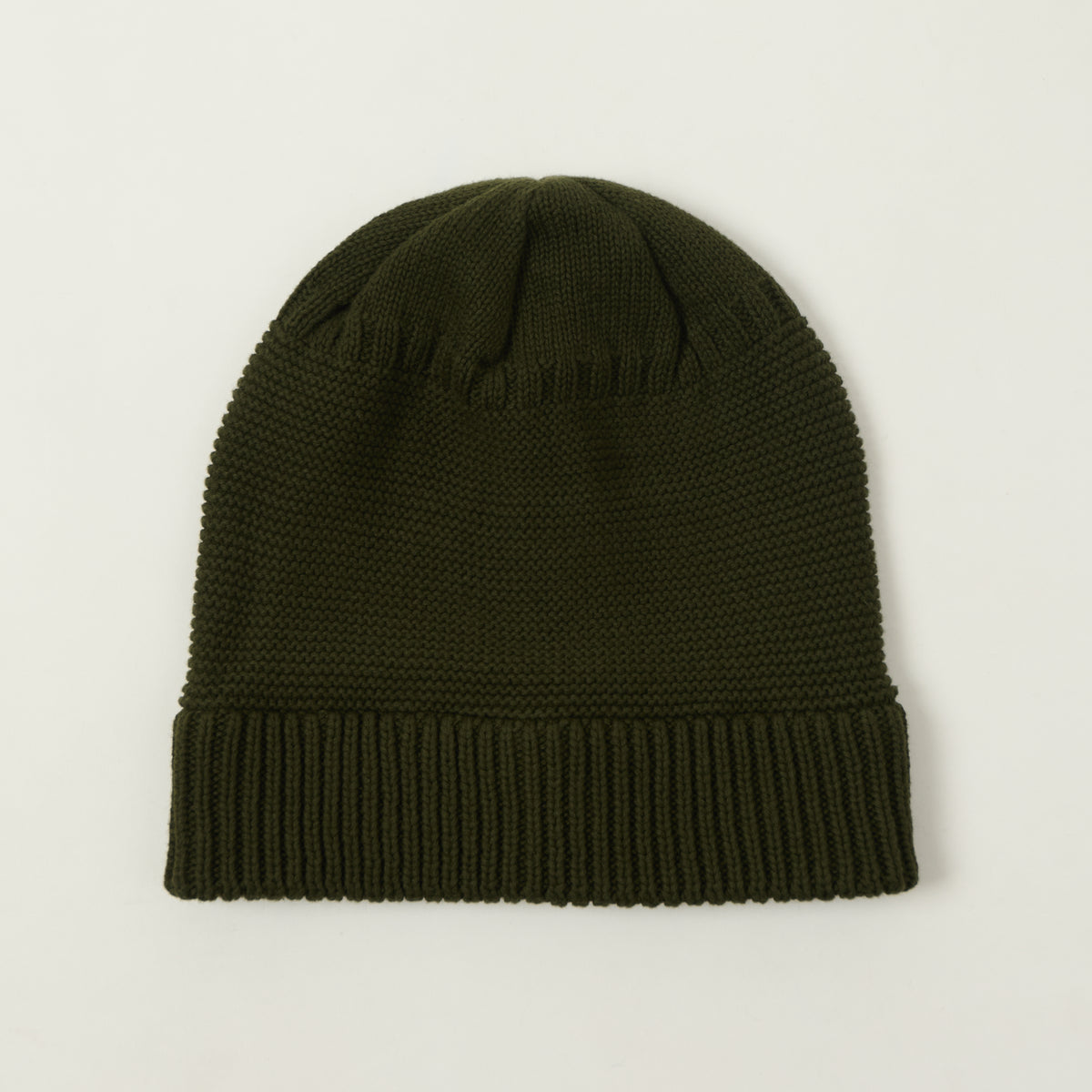 Sublime Cotton Knit Watch Cap - Olive