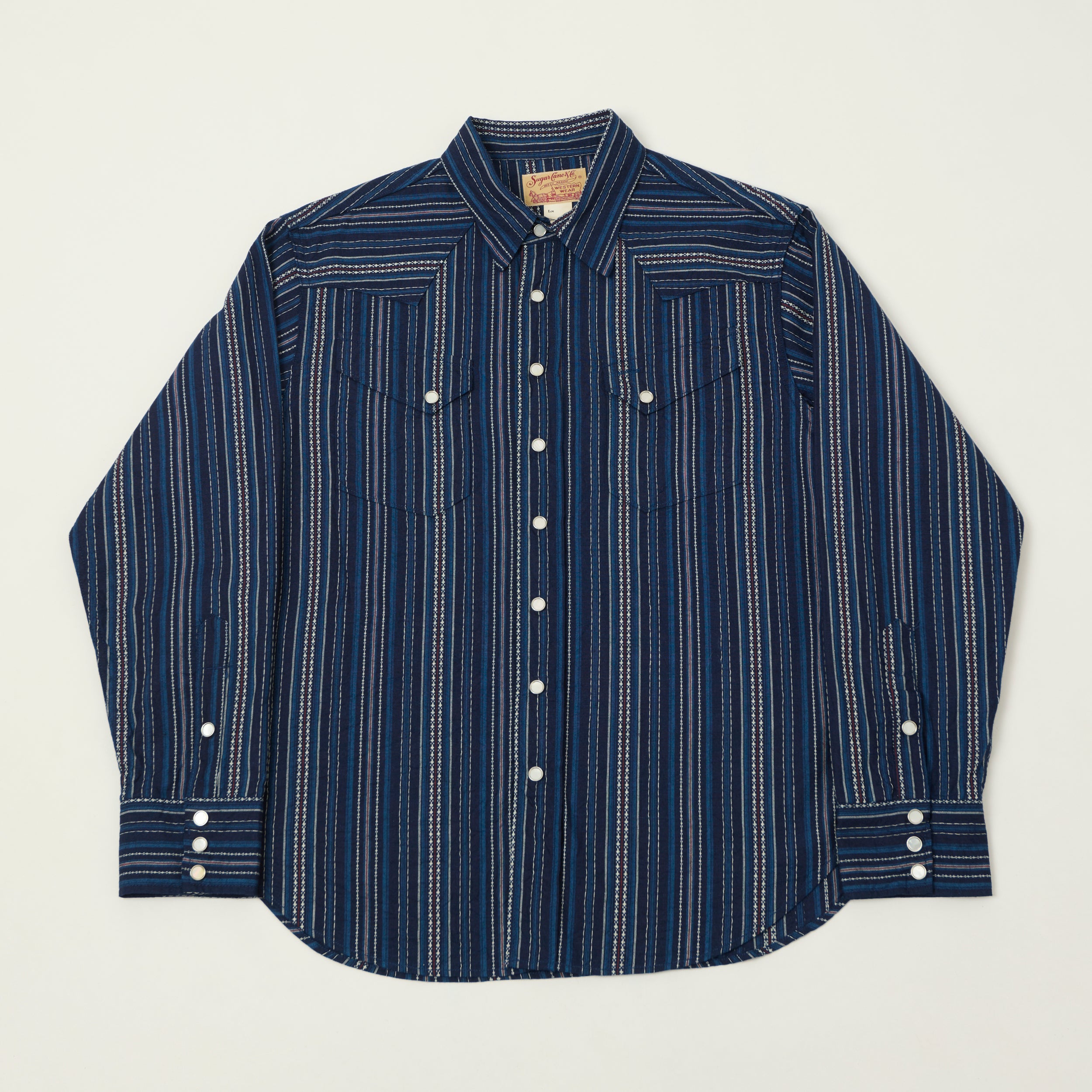 Sugar Cane Denim Western Shirt - Rinsed Wash – SON OF A STAG