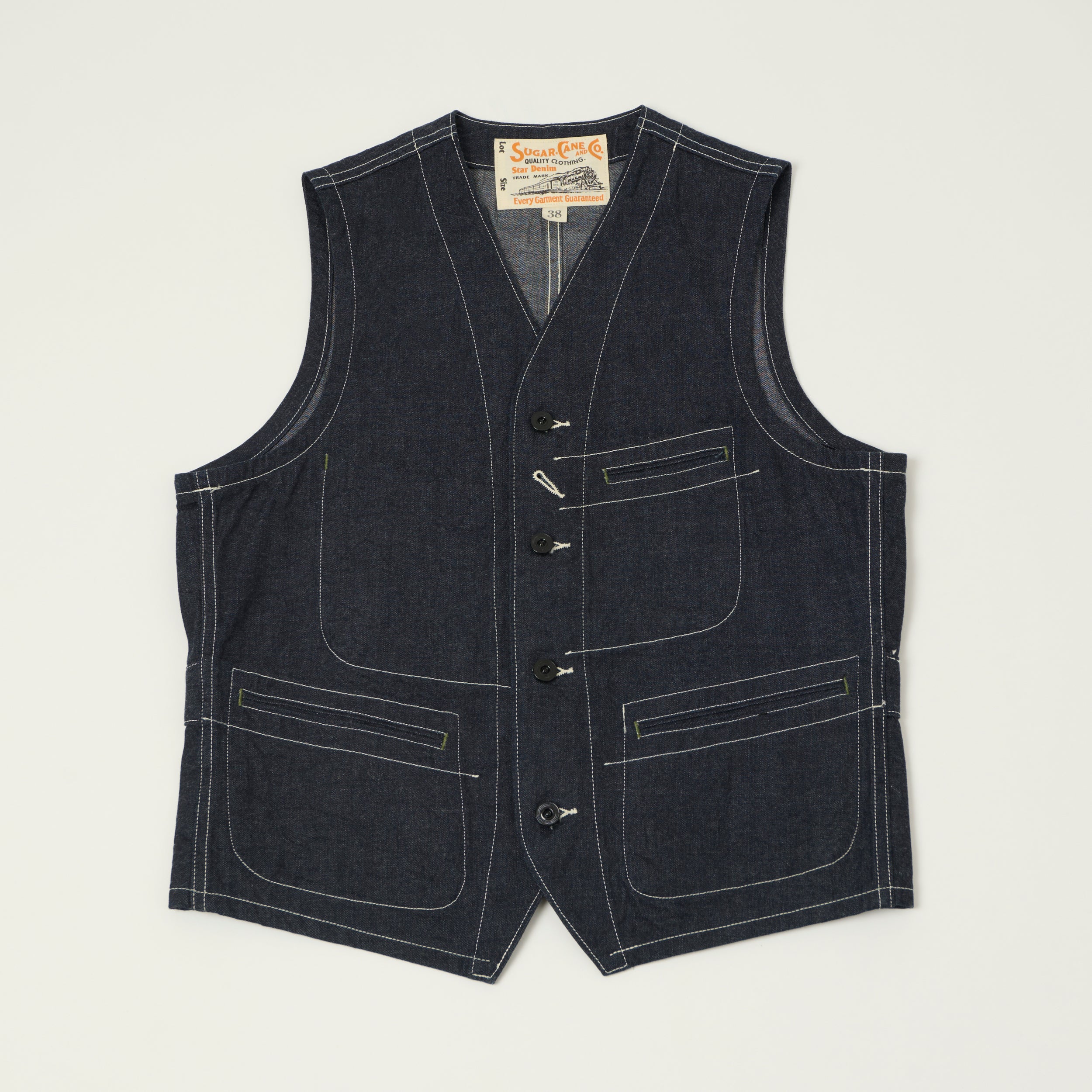 Sugar Cane Wabash Stripe Work Shirt - Black – SON OF A STAG