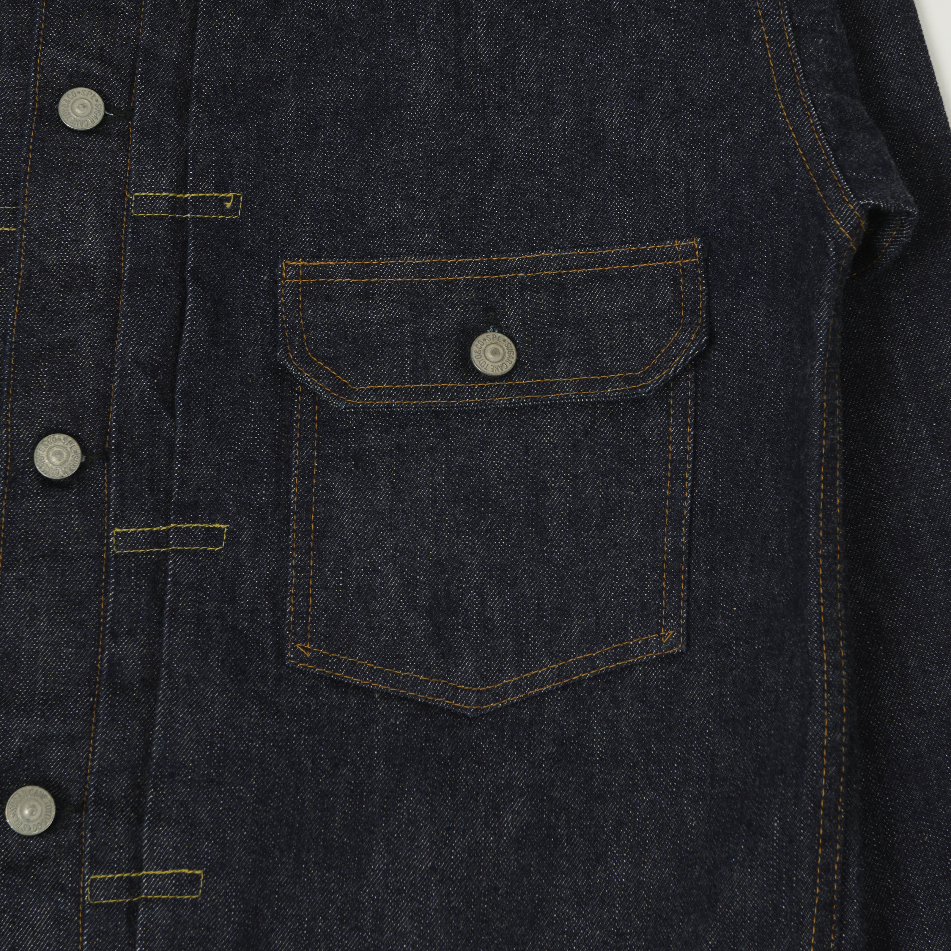 Sugar Cane 1936 Model 13.5oz Type I Jacket - One Wash