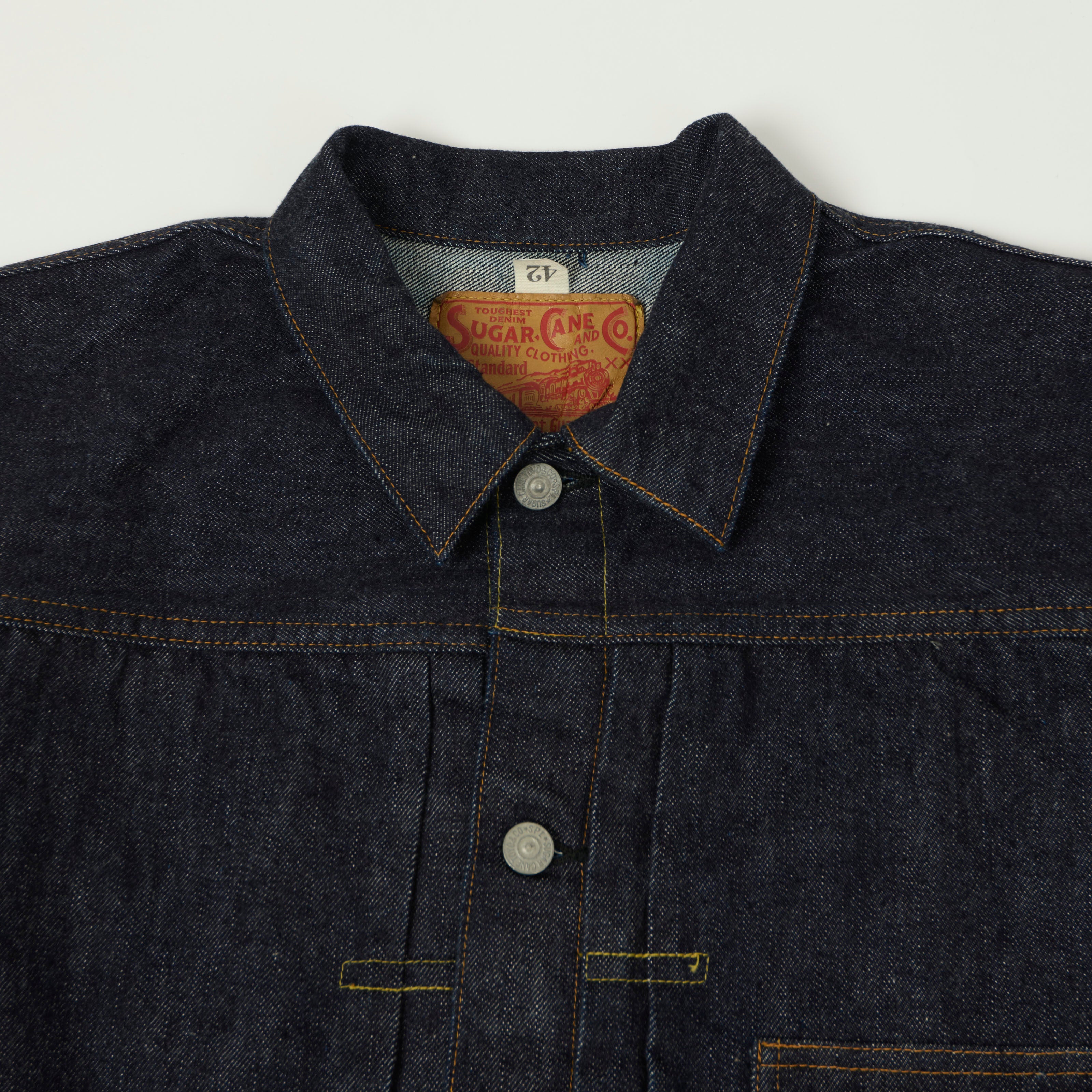 Sugar Cane 1936 Model 13.5oz Type I Jacket - One Wash – SON OF A STAG