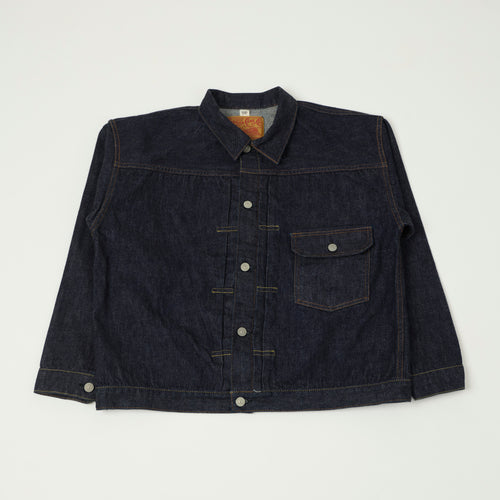 Sugar Cane 1936 Model 13.5oz 'T-Back' Type I Jacket - One Wash