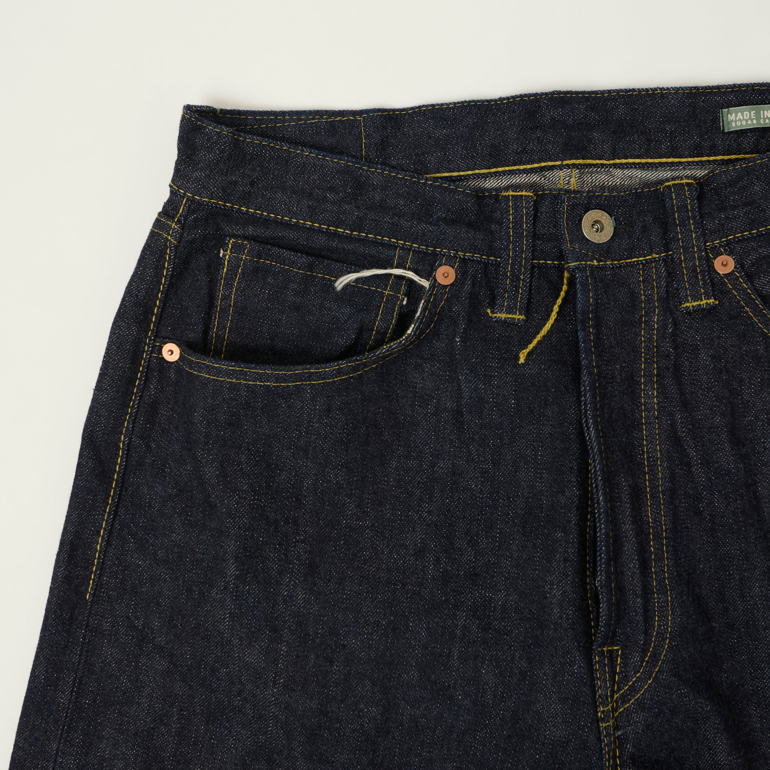Sugar Cane '1940's Special' 13.5oz Super Collectables Straight Leg Jean - One Wash